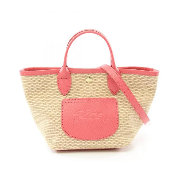LONGCHAMP Beige Leather Bag - Picture 1 of 5
